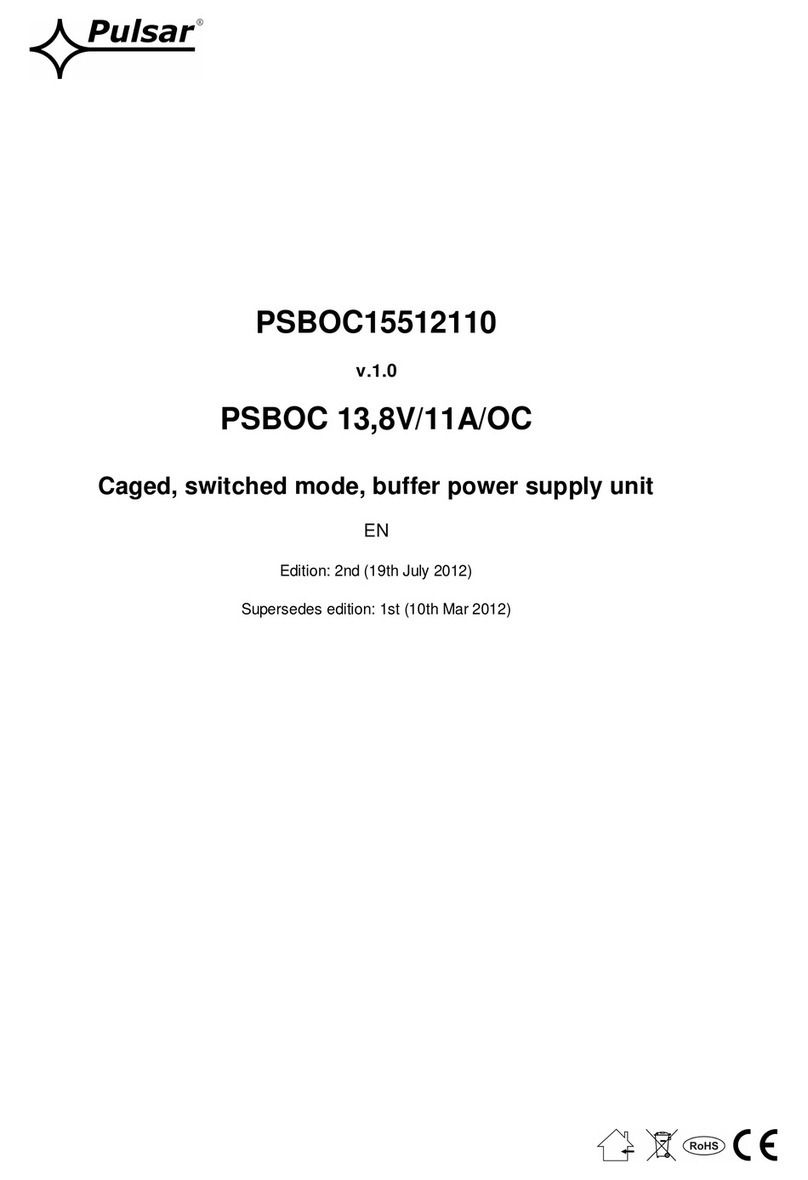 Pulsar PSBOC15512110 manual