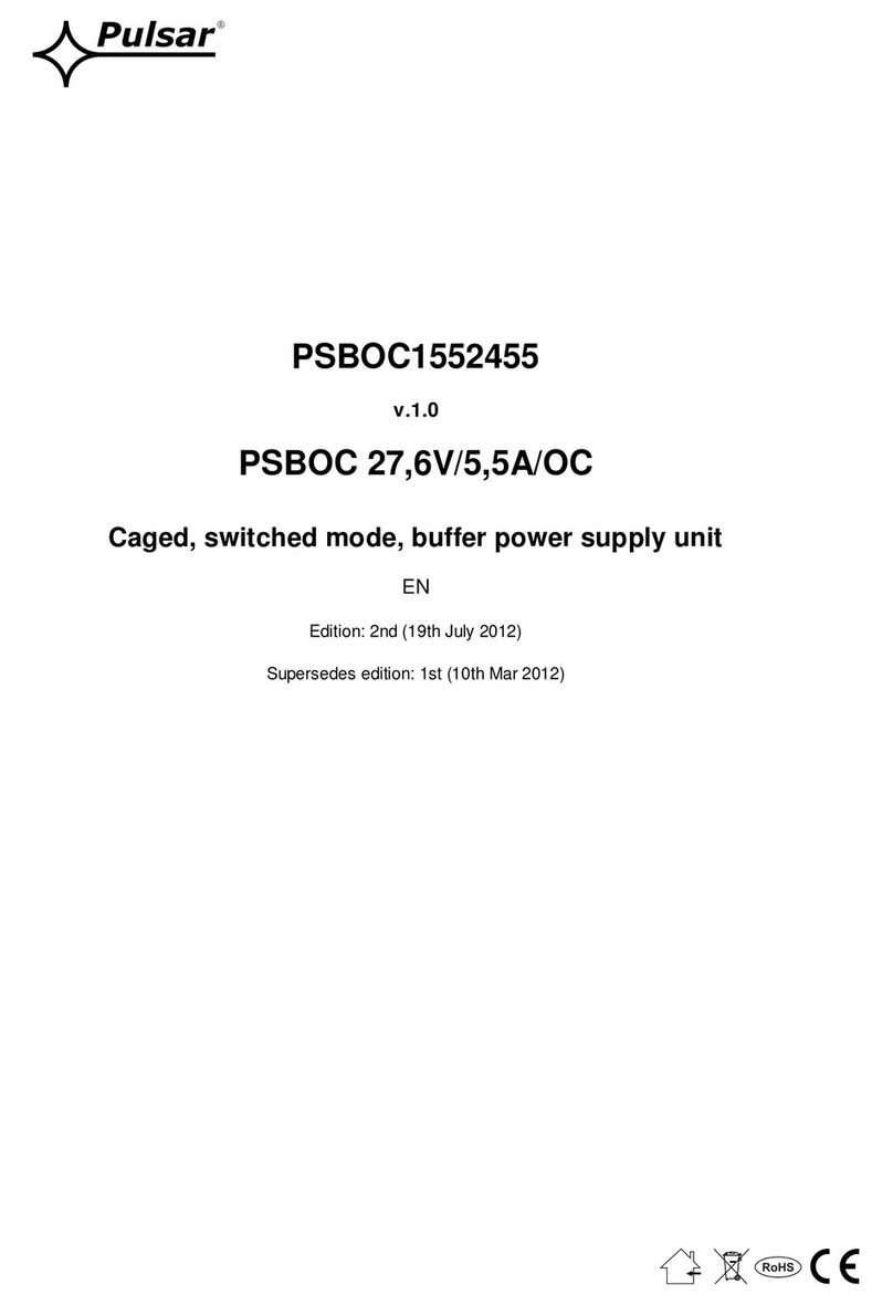 Pulsar PSBOC1552455 User manual