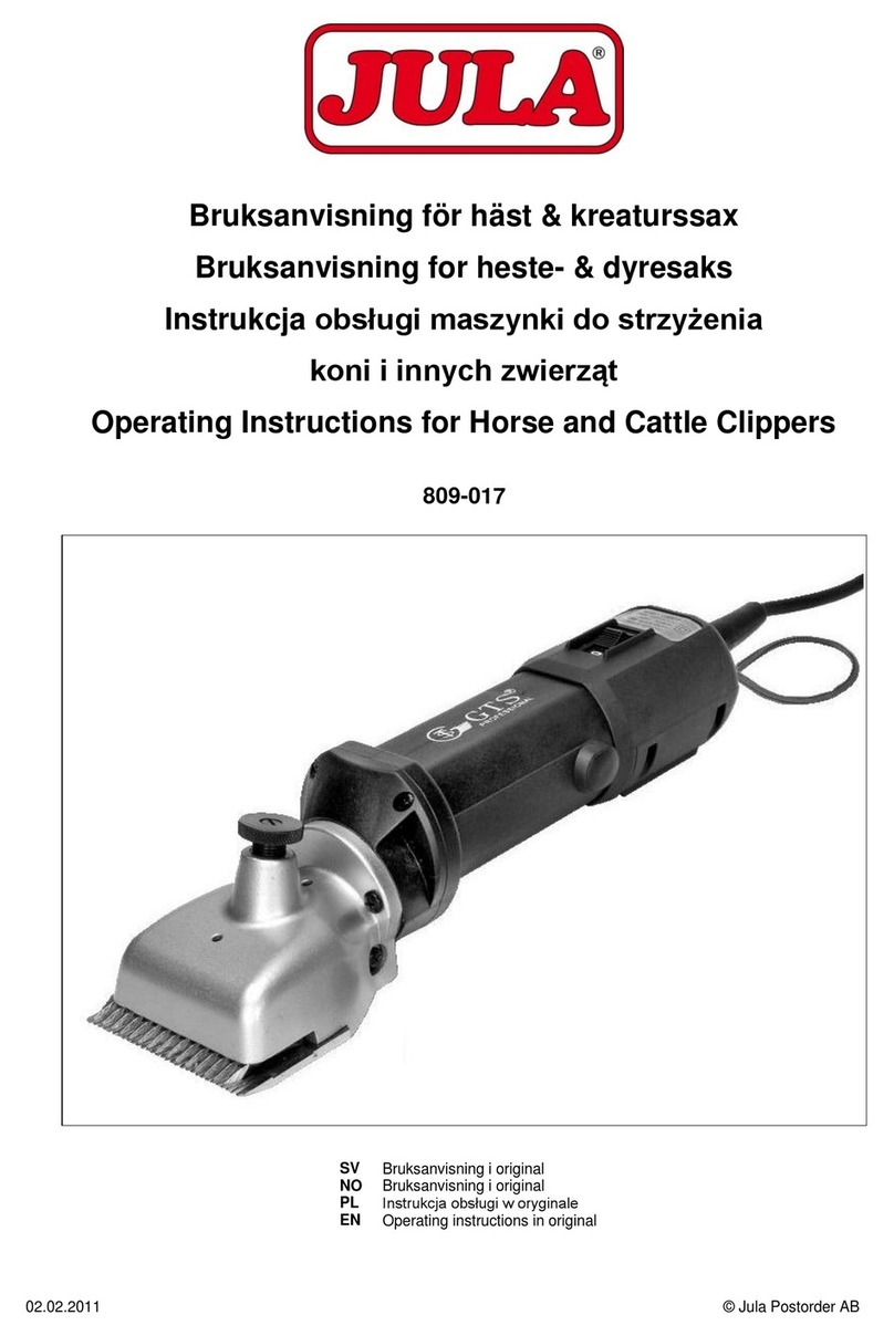 Jula 809-017 operating instructions