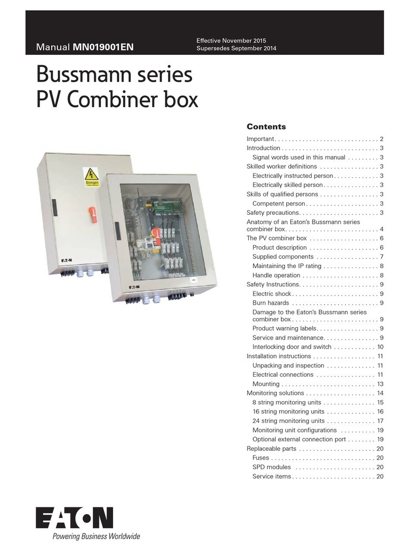 Eaton Bussmann Series manual