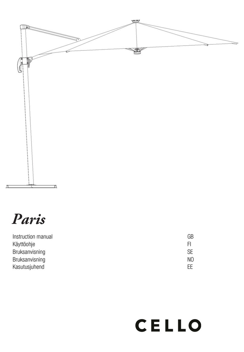 Cello Paris User manual