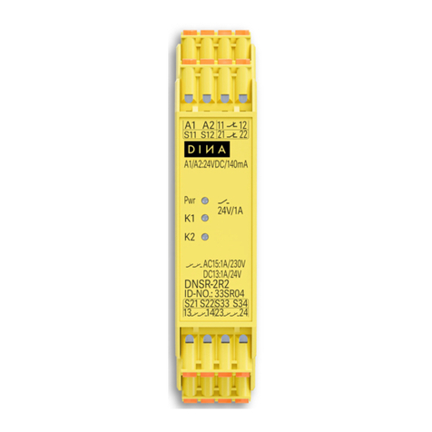 DINA SAFEONE DNSR-2R2 Series User manual