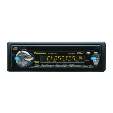 Panasonic CQ-RDP162N User manual
