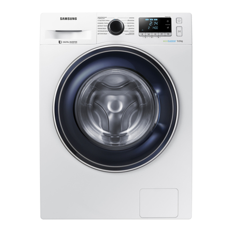 Samsung WW7 J5 6 Series User manual Samsung WW7 J5 6 Series User manual