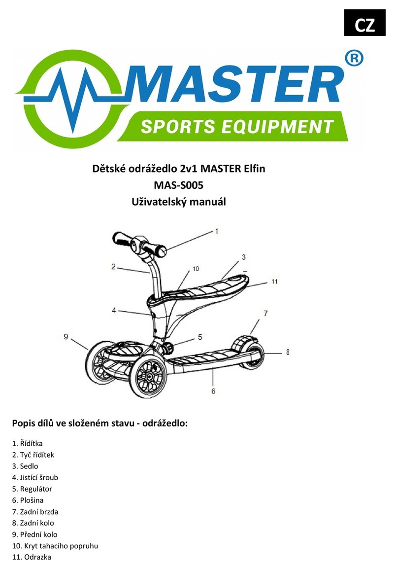 Master MAS-S005 User manual
