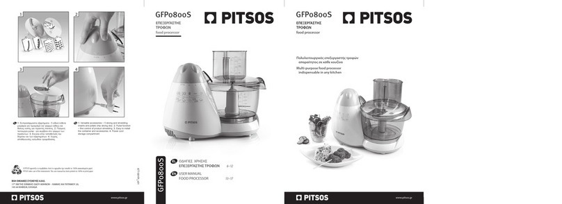 PITSOS GFP0800S instruction manual