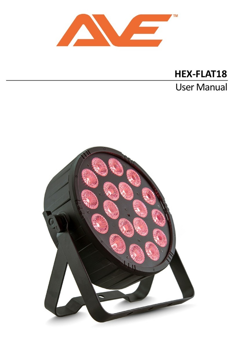 AVE HEX-FLAT18 user manual