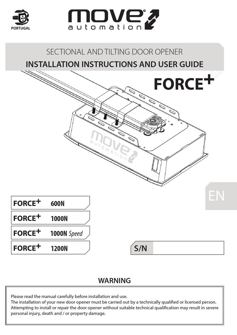 Move Force+ 600N Installation instructions and user guide Move Force+ 600N Installation instructions and user guide
