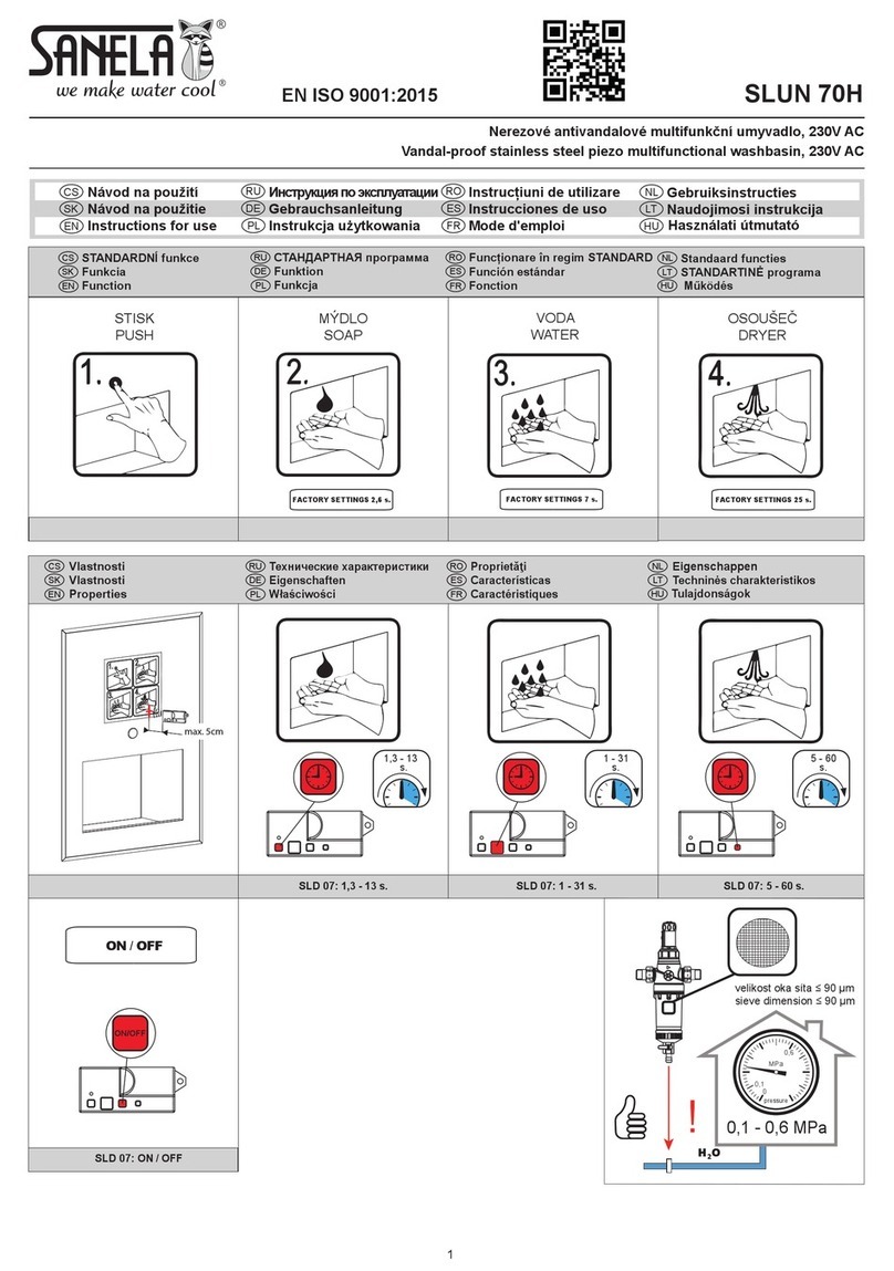 Sanela SLUN 70H User manual Sanela SLUN 70H User manual
