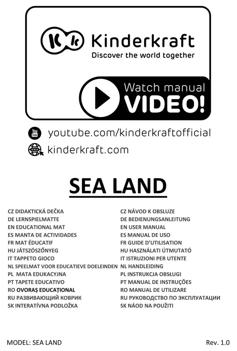 Kinderkraft SEA LAND User manual