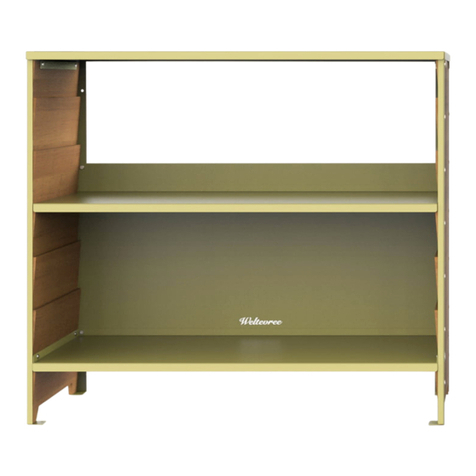 Weltevree Rabat Shelving low User manual