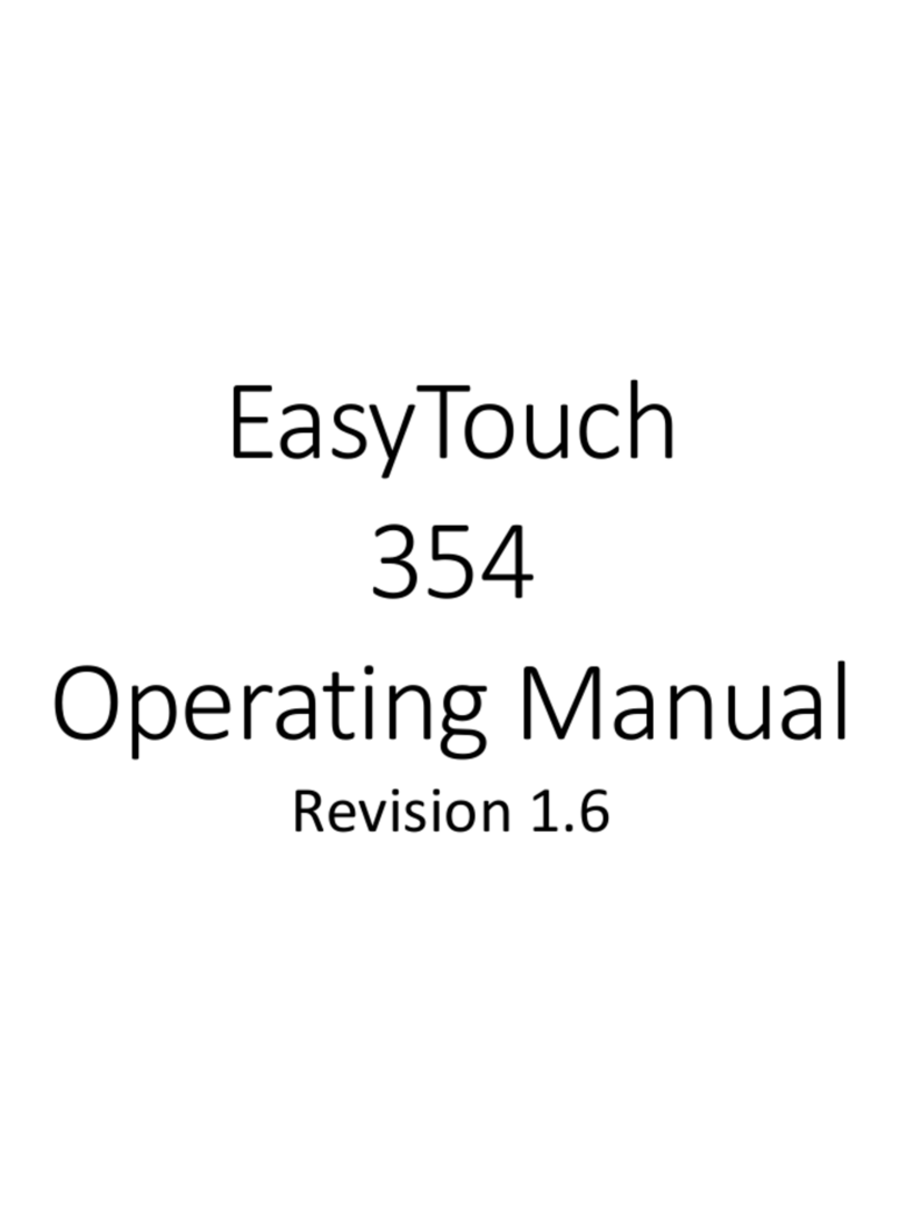 Easy Touch 354 operating manual