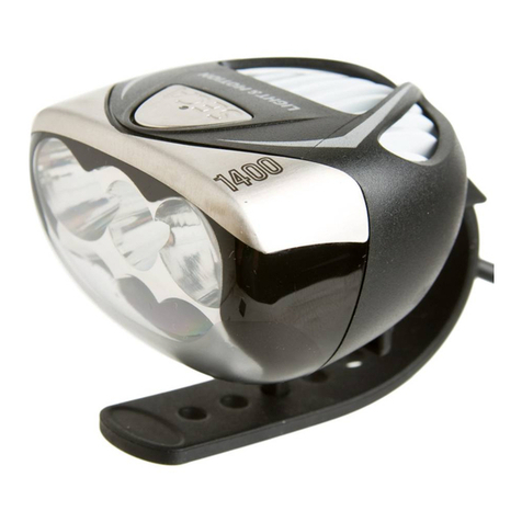 Light & Motion Seca 800 User manual