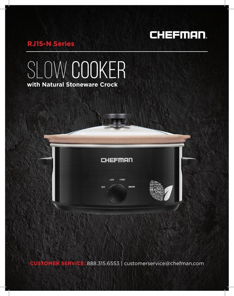 Chefman RJ15-N Series quick start guide