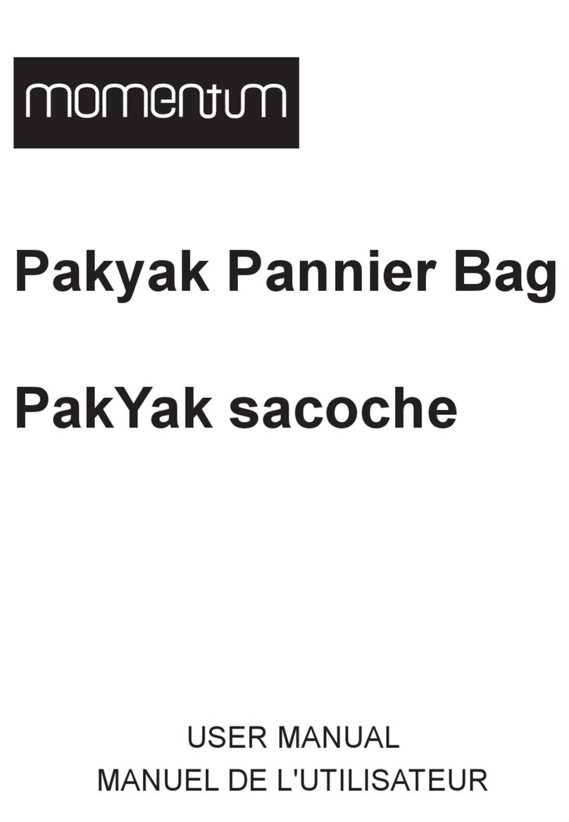 Momentum PAKYAK PANNIER BAG User manual