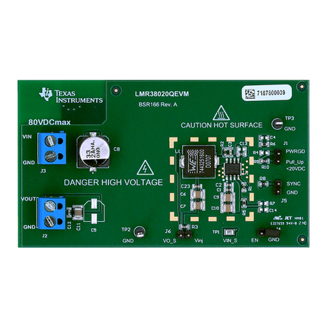 Texas Instruments LMR38020QEVM User manual