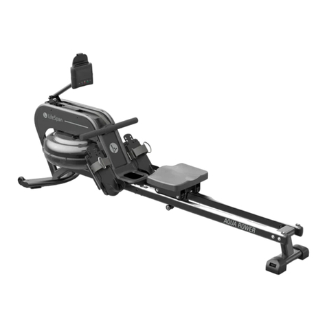 Life Span Aqua Rower User manual