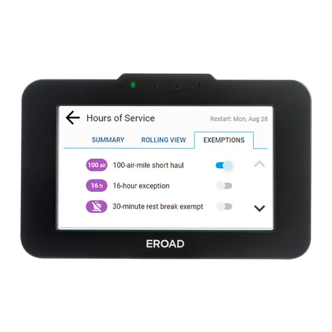 EROAD ELD User manual