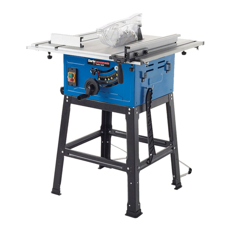 Clarke WOODWORKER CTS17 Operation & maintenance instructions
