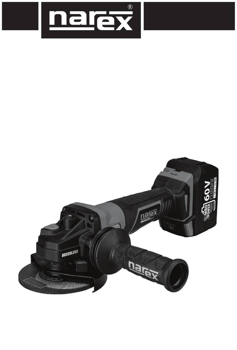 Narex ABU 125-600 B BASIC Installation instructions