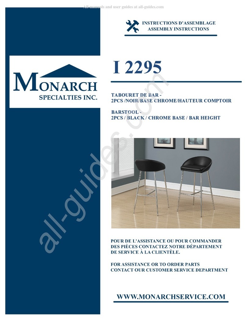 Monarch I 2295 User manual Monarch I 2295 User manual