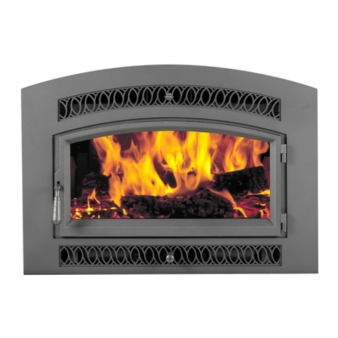 Travis Industries Medium Flush Wood Hybrid Fyre Insert User manual