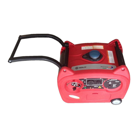 BOLIY PRO3600SIE Start instructions