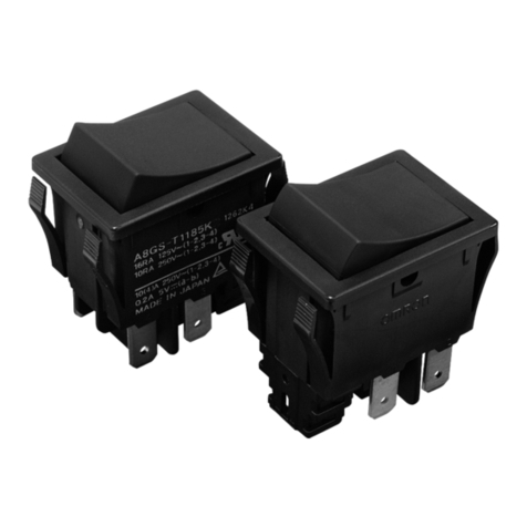 Omron A8GS-T Series User manual