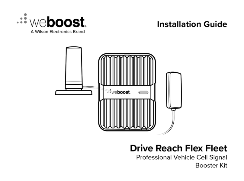 Wilson Electronics WeBoost Drive Reach Flex Fleet installation guide