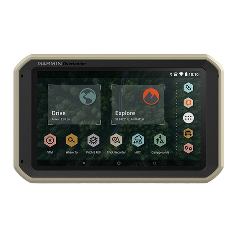 Garmin OVERLANDER User manual