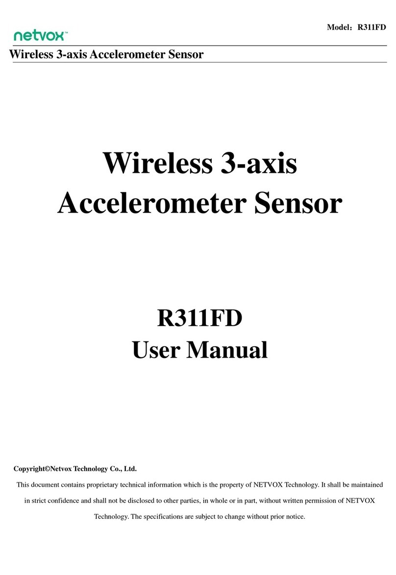 netvox R311FD User manual