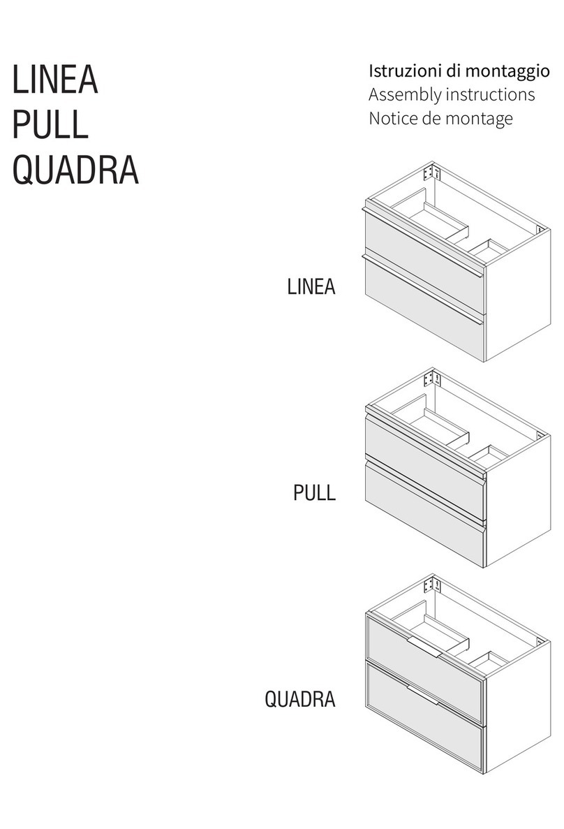 Leroy Merlin LINEA Assembly instructions Leroy Merlin LINEA Assembly instructions