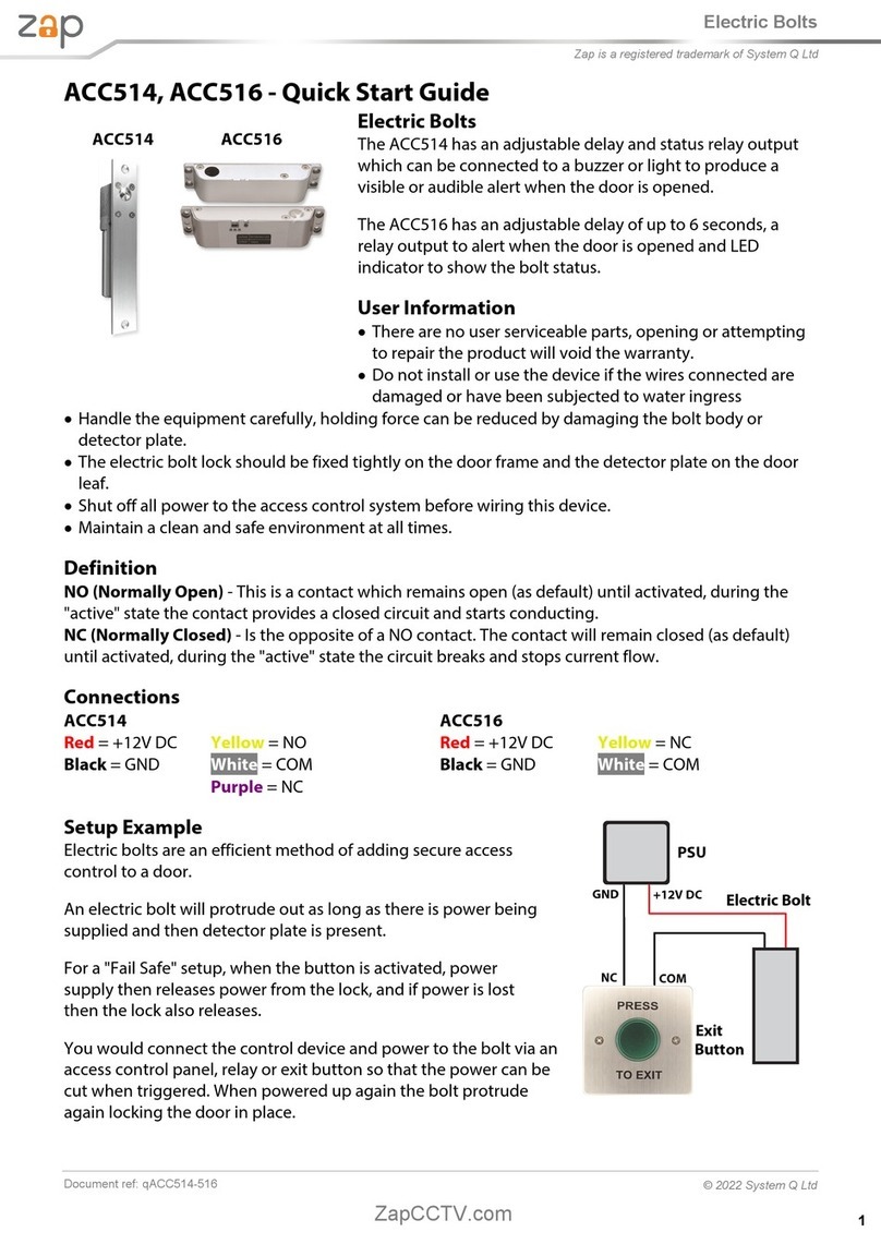 Zap ACC514 quick start guide