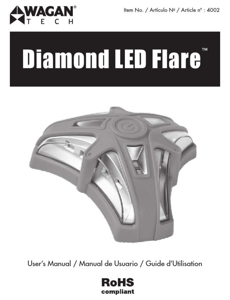 Wagan Diamond LED Flare 4002 user manual