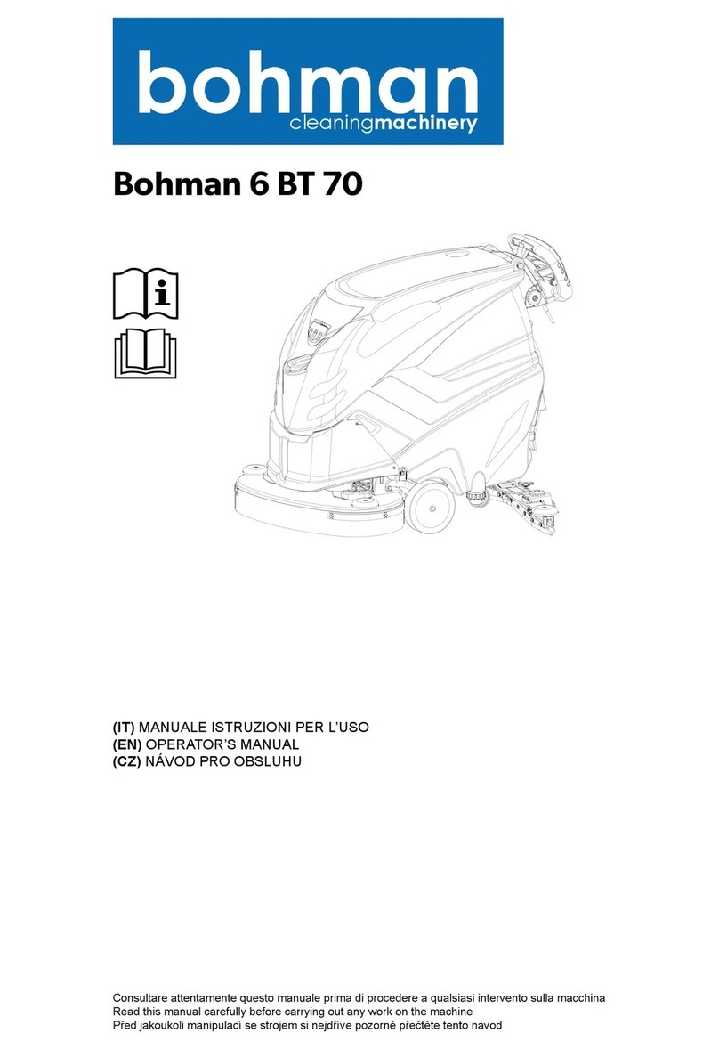 Bohman 6 BT 70 Operator's manual