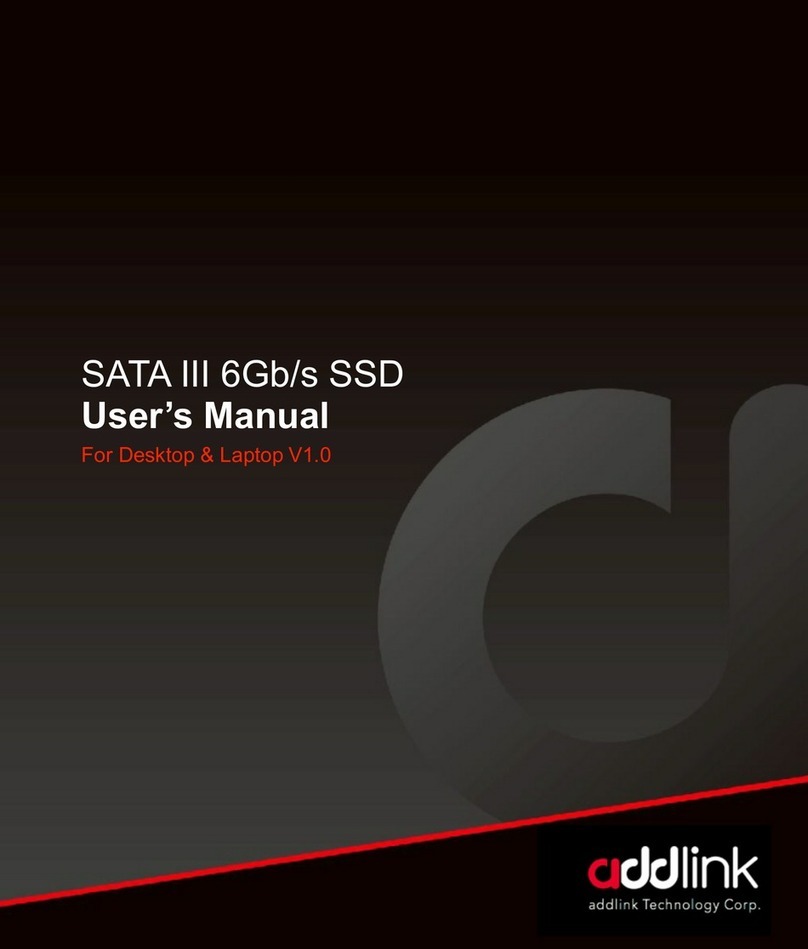 addlink SATA III User manual