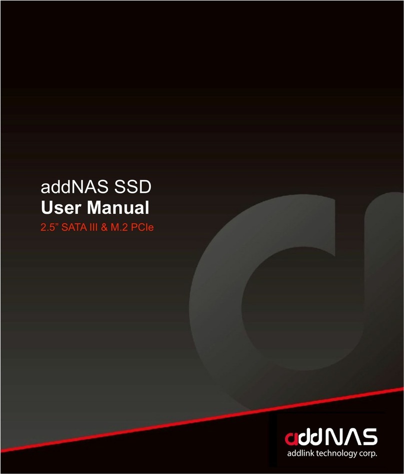 addlink ADDNAS User manual