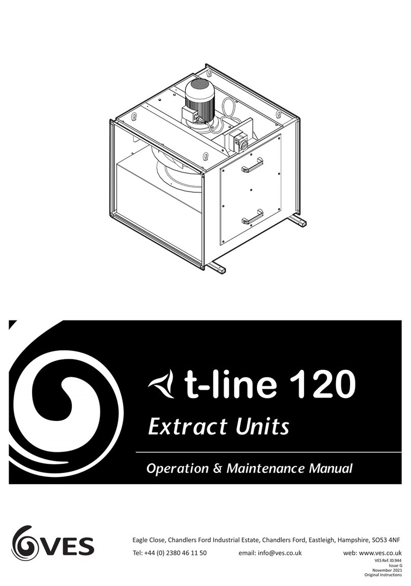 VES t-line 120 Operation & maintenance manual