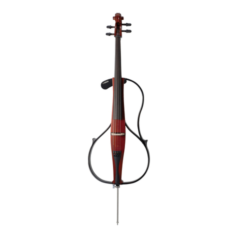 Yamaha Silent Cello SVC110 User manual