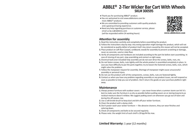 Abble 300595 quick start guide