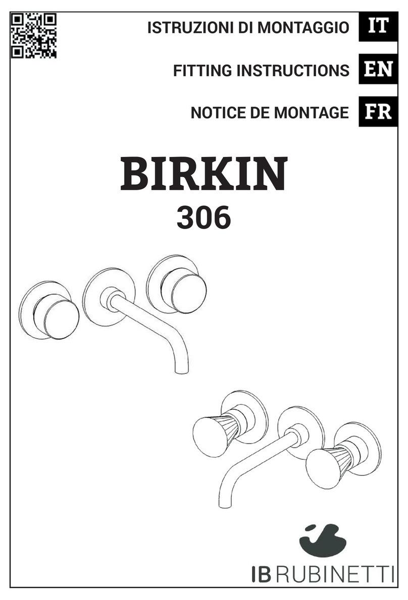 IB RUBINETTI BIRKIN 306 User manual