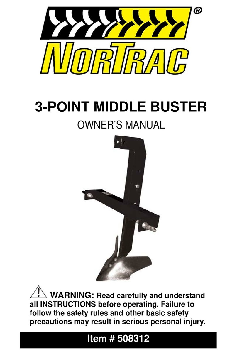 Nortrac 508312 owner's manual