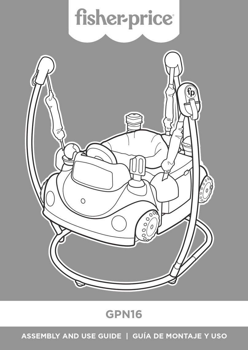 Fisher-Price GPN16 Assembly and Use Guidelines