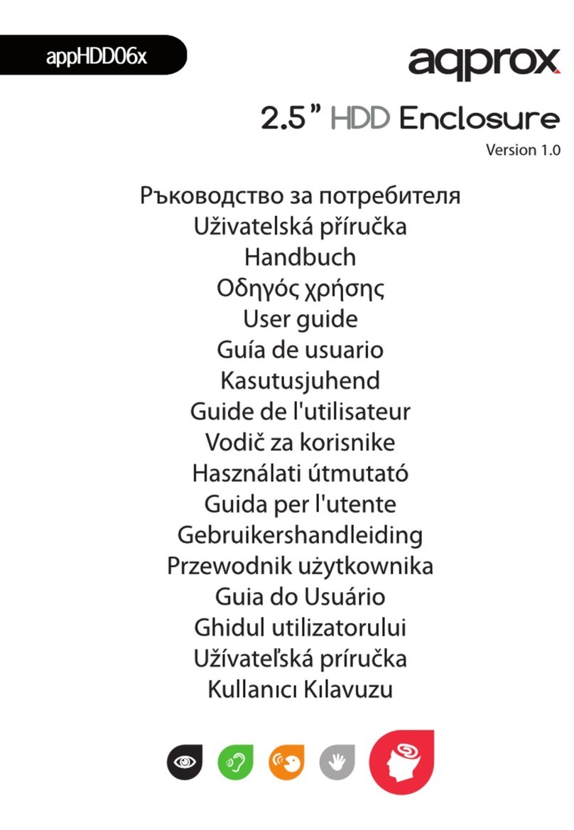aqprox! APPHDD06x User manual