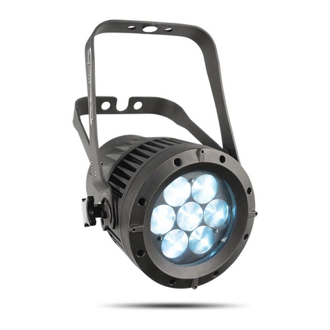 Chauvet Professional COLORado 1-Quad Zoom Tour Quick reference guide