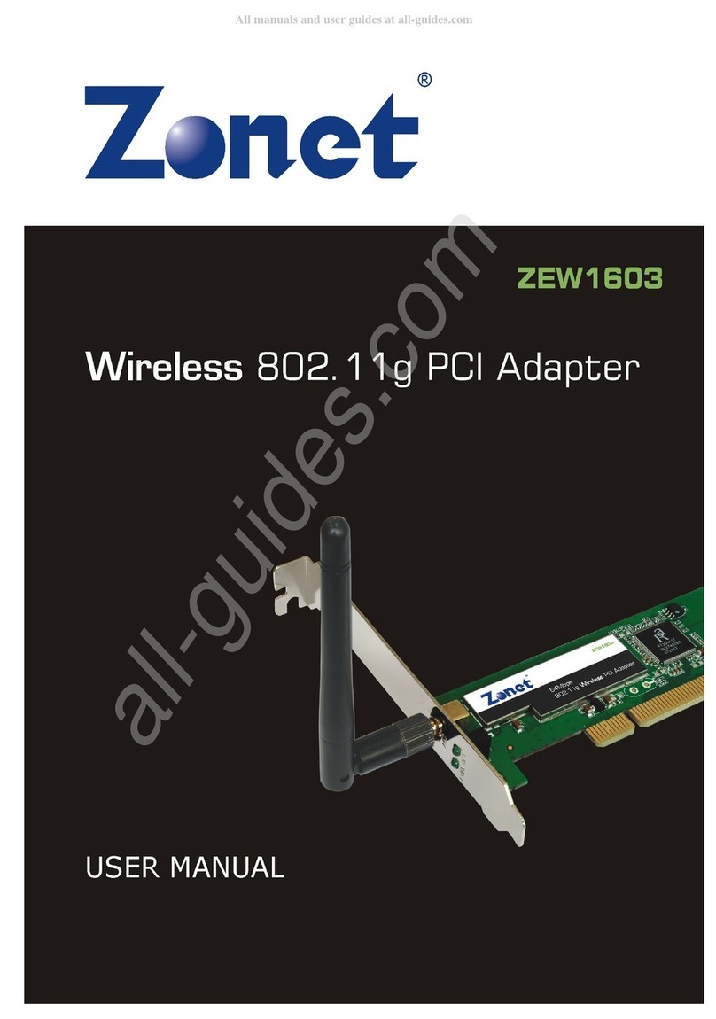 Zonet ZEW1B03 user manual