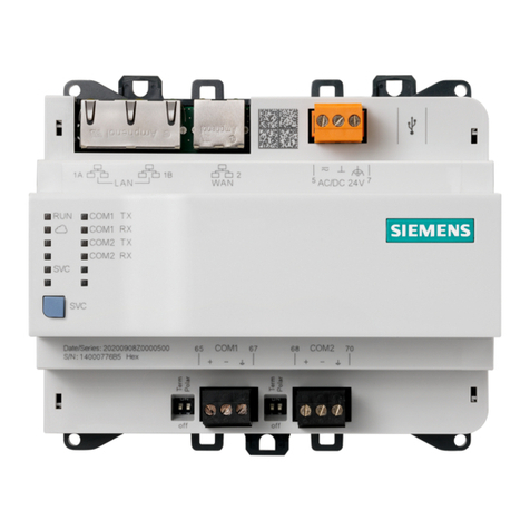 Siemens CFG3.F200 User manual