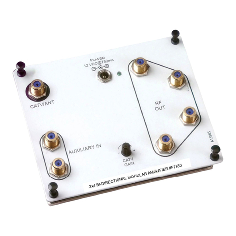 LEGRAND ON-Q F7630 Instruction/installation sheet