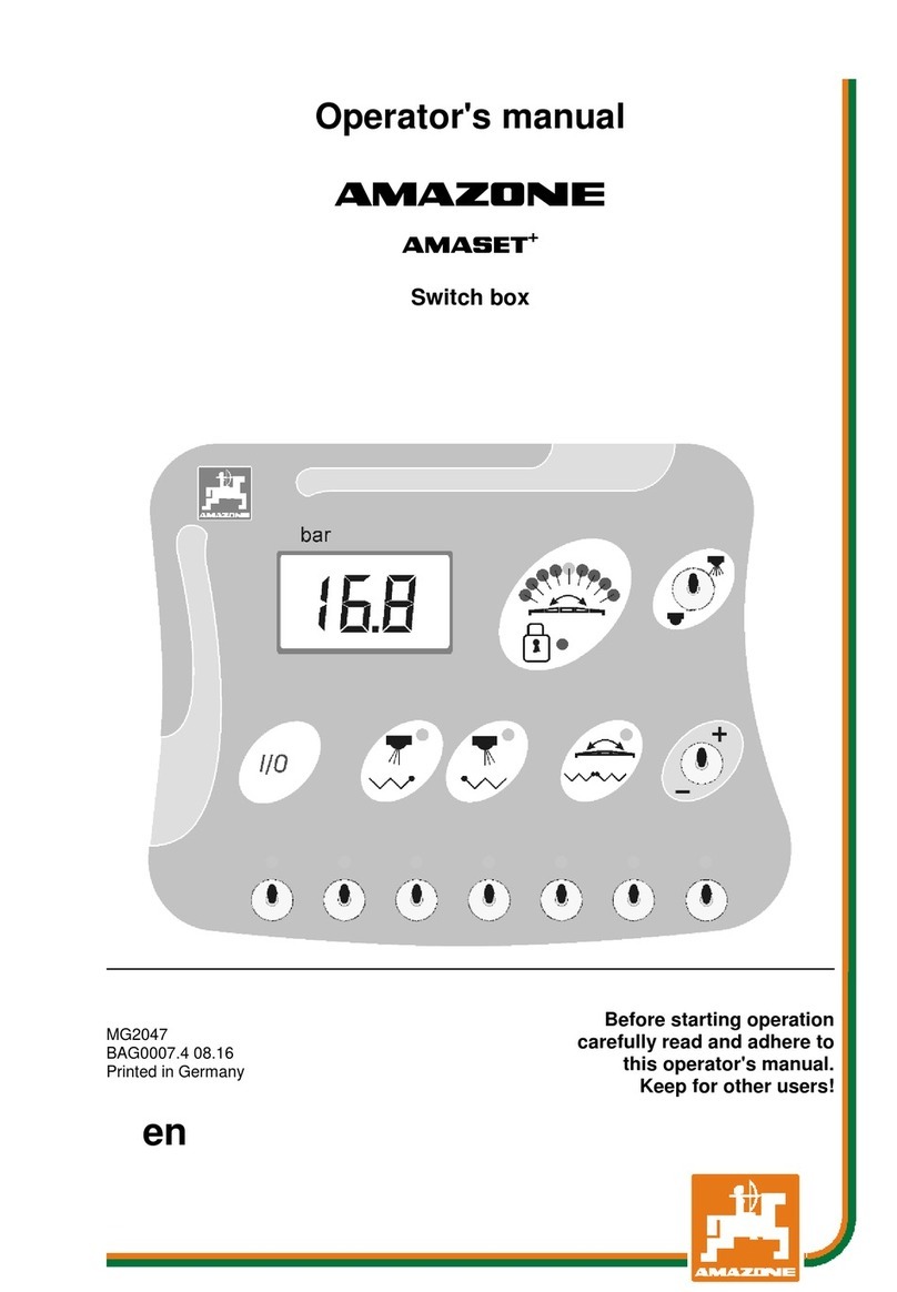 Amazone AMASET+ User manual