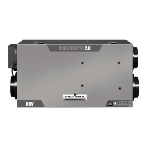 Venmar AVS CONSTRUCTO 1.5 user guide